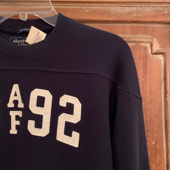 Vintage Abercrombie & Fitch Muscle Men’s Muscle Cotton Sweater Size Medium - Picture 3 of 12